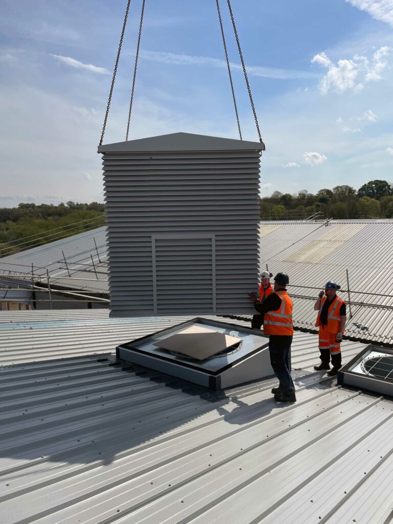 Manufacture and delivery of Large Intelivent Penthouse Turrets
